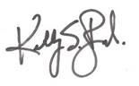 Kelly Bricker, Signature