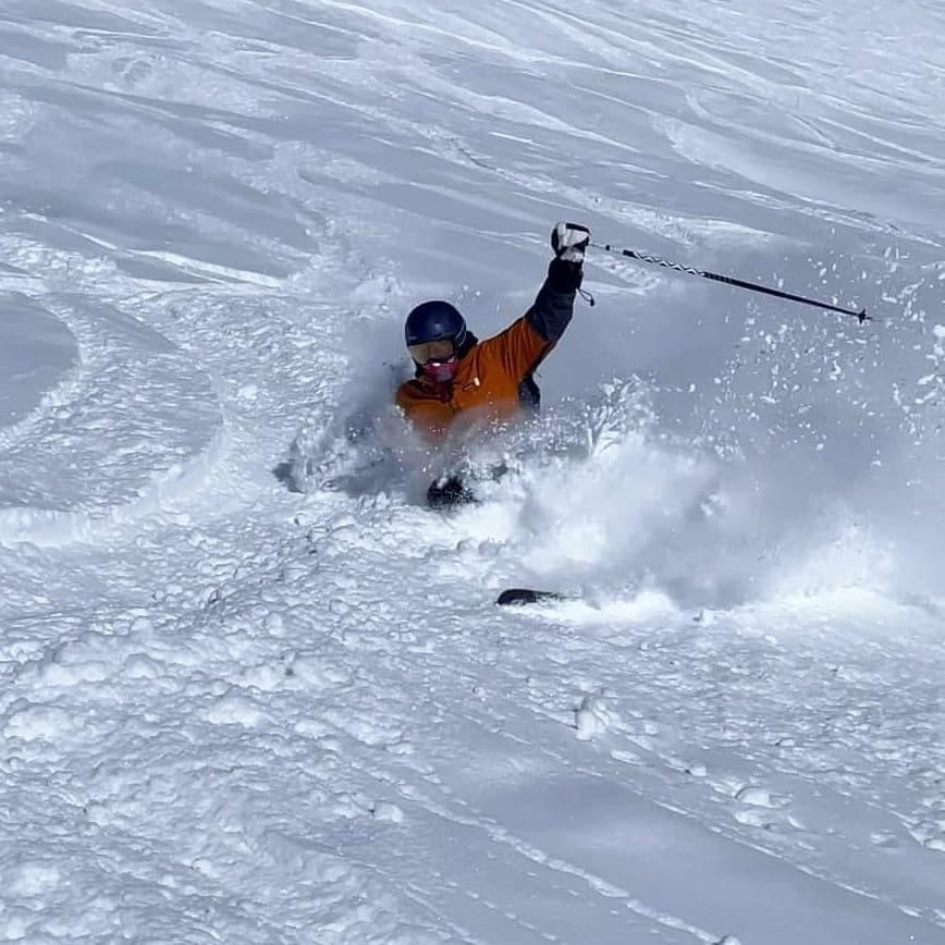 Casey hitting the slopes 