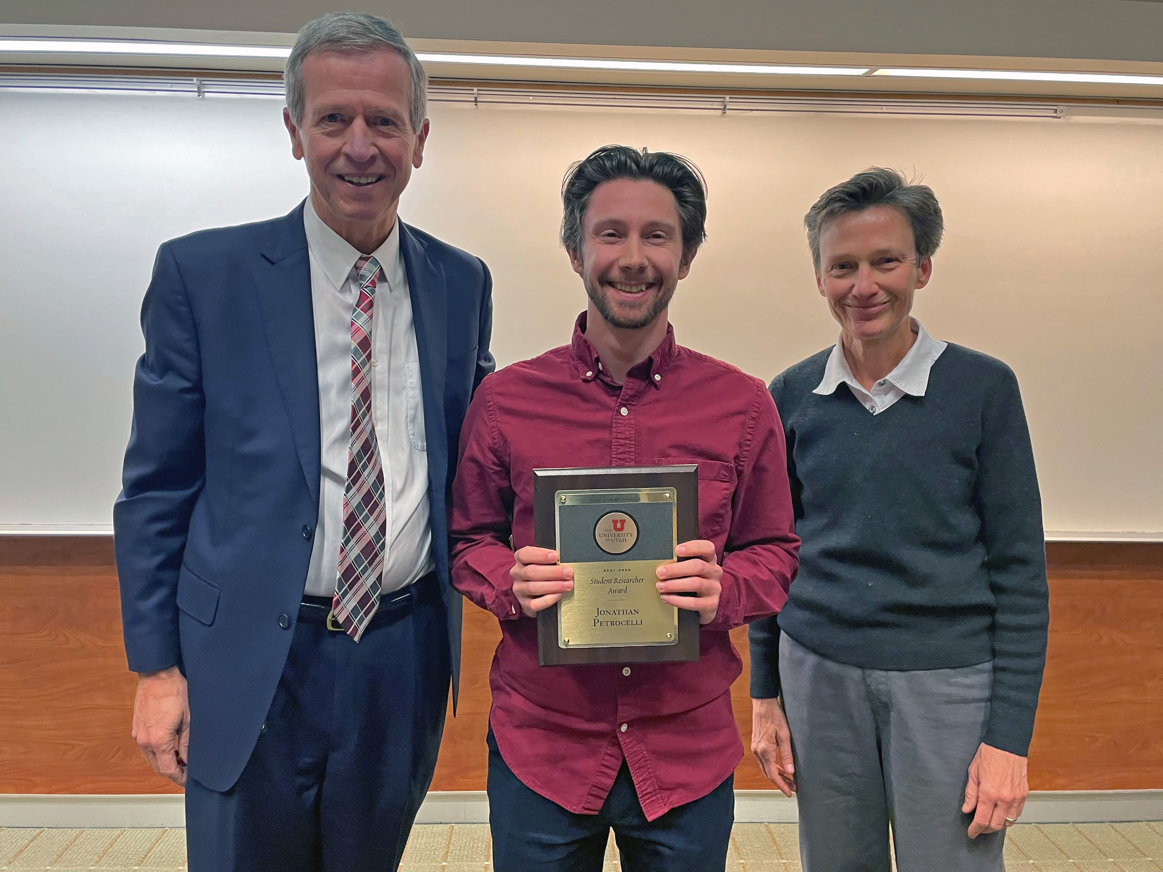 Jonathan Petrocelli, Graduate Student Researcher Award