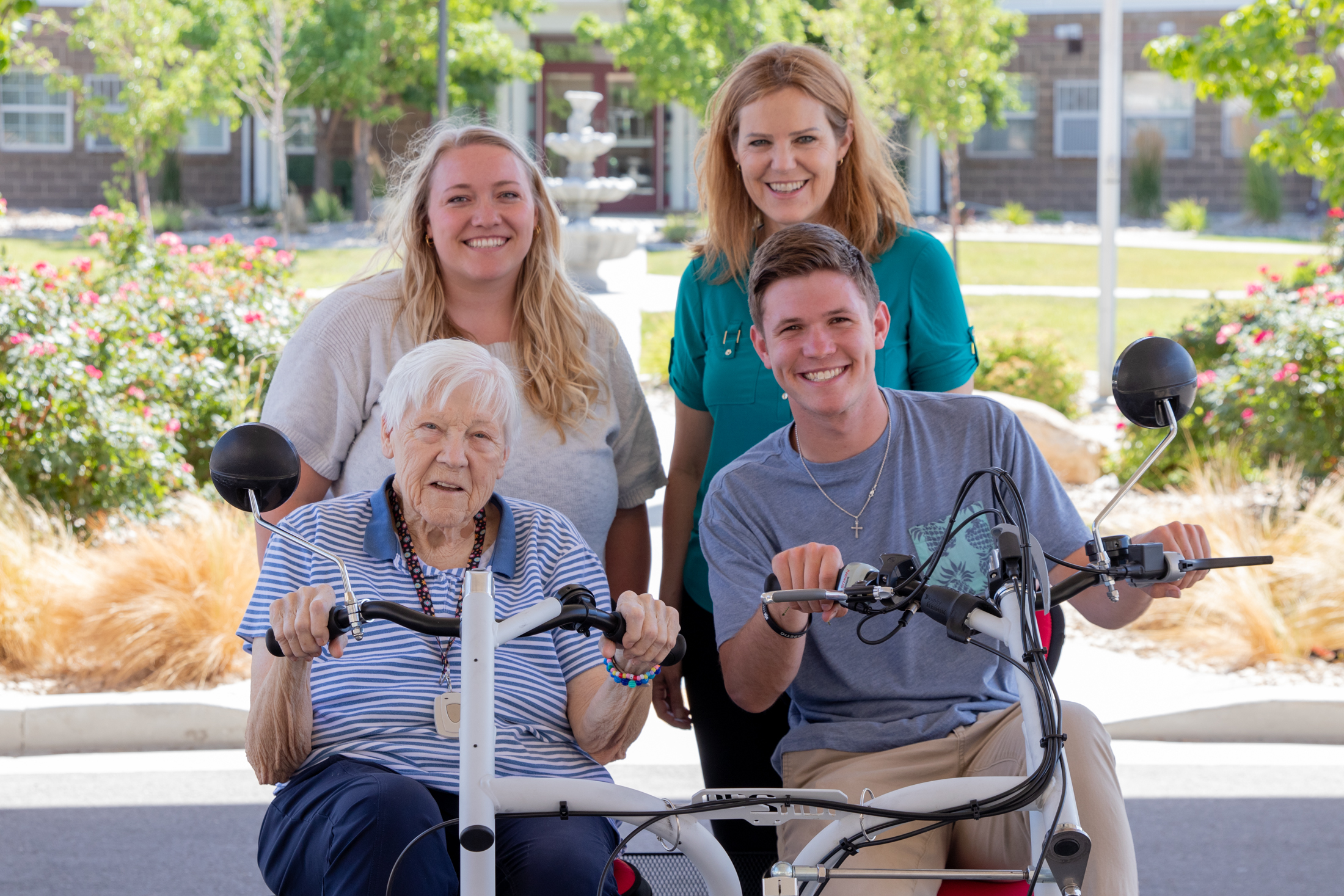 Becca Westenskow and Adaptive Bike