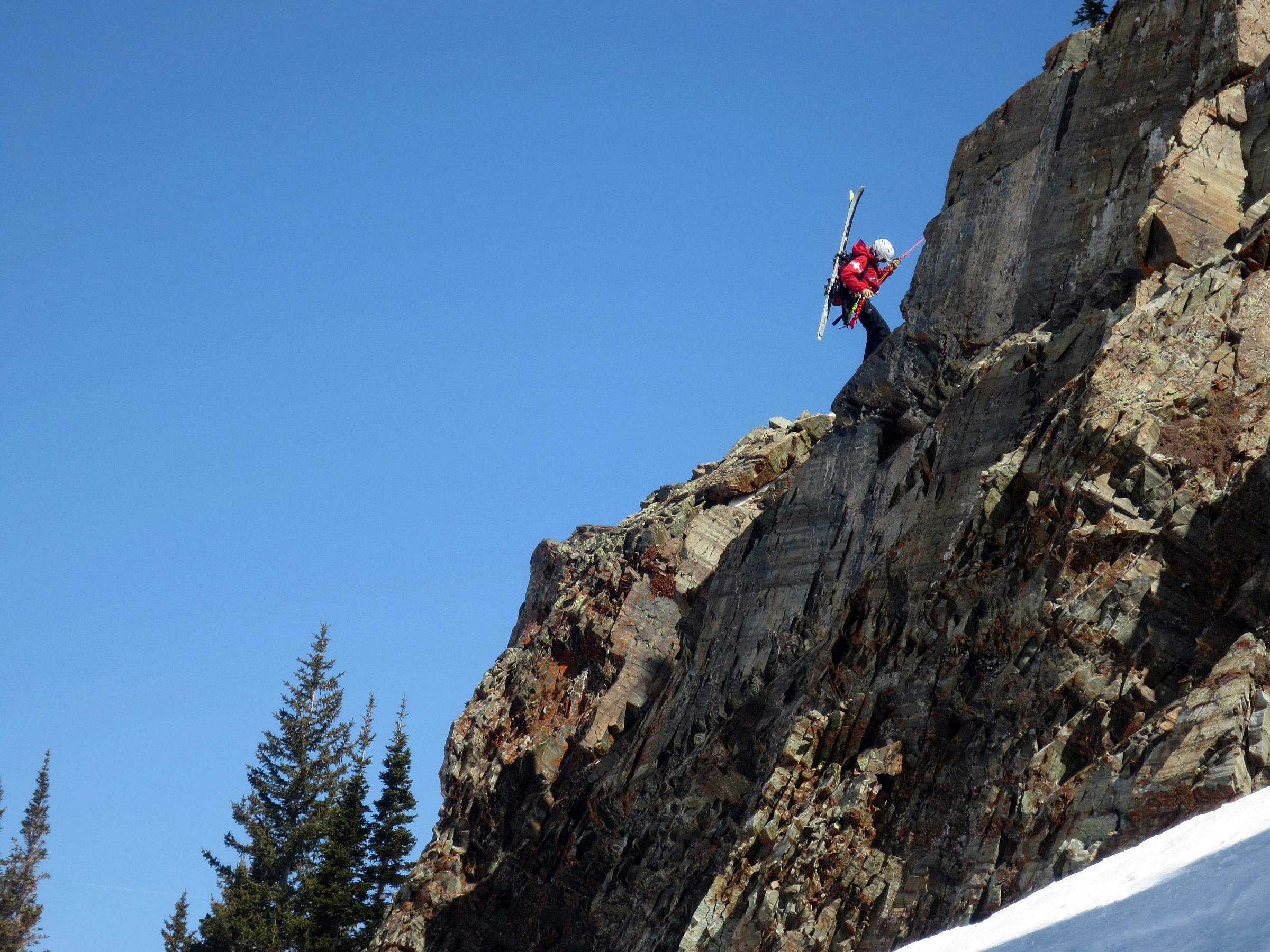 Ski Patrol Rappel