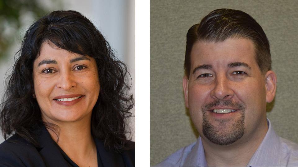 Julie Lucero and Tim Brusseau 
