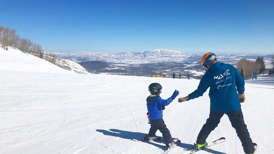 Adam Parker Skiing