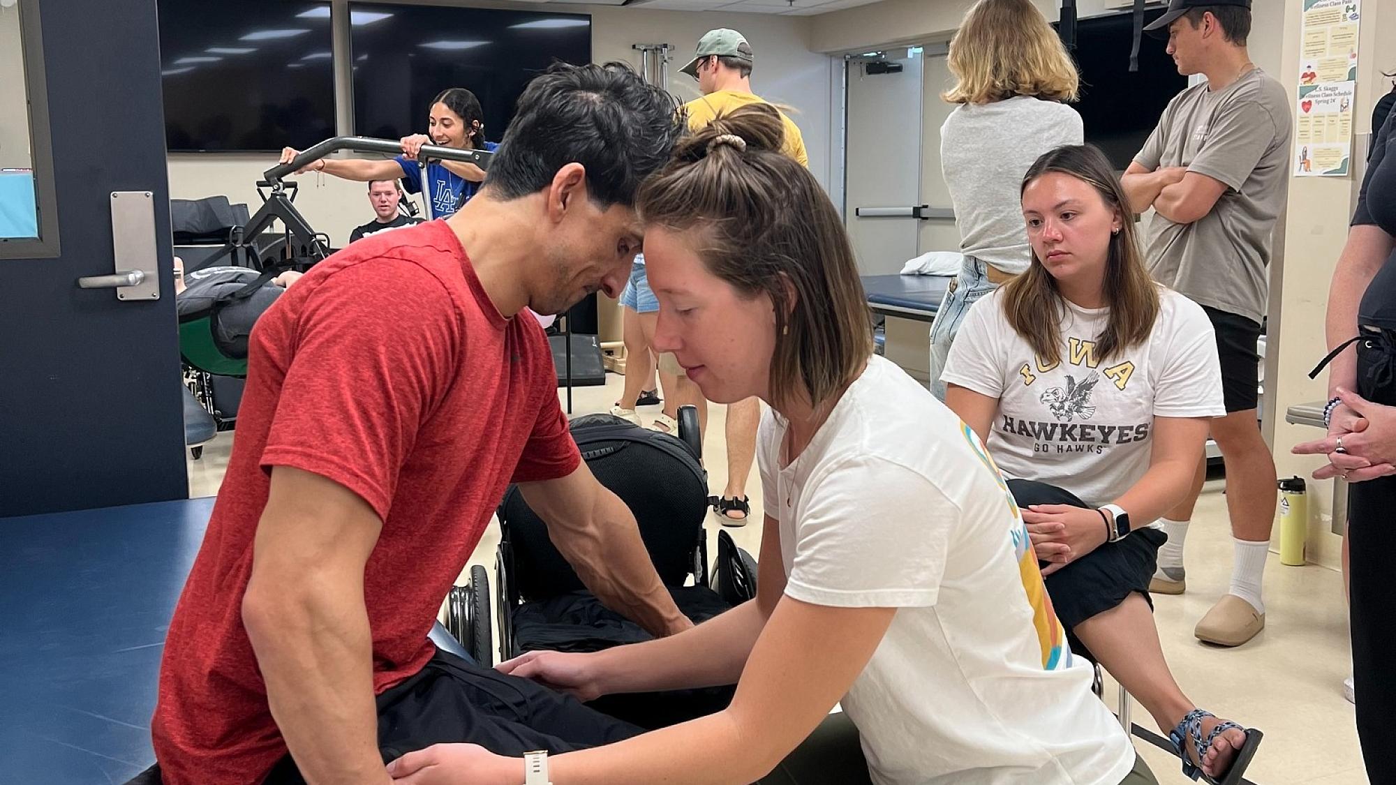 Occupational therapy classroom transfer training