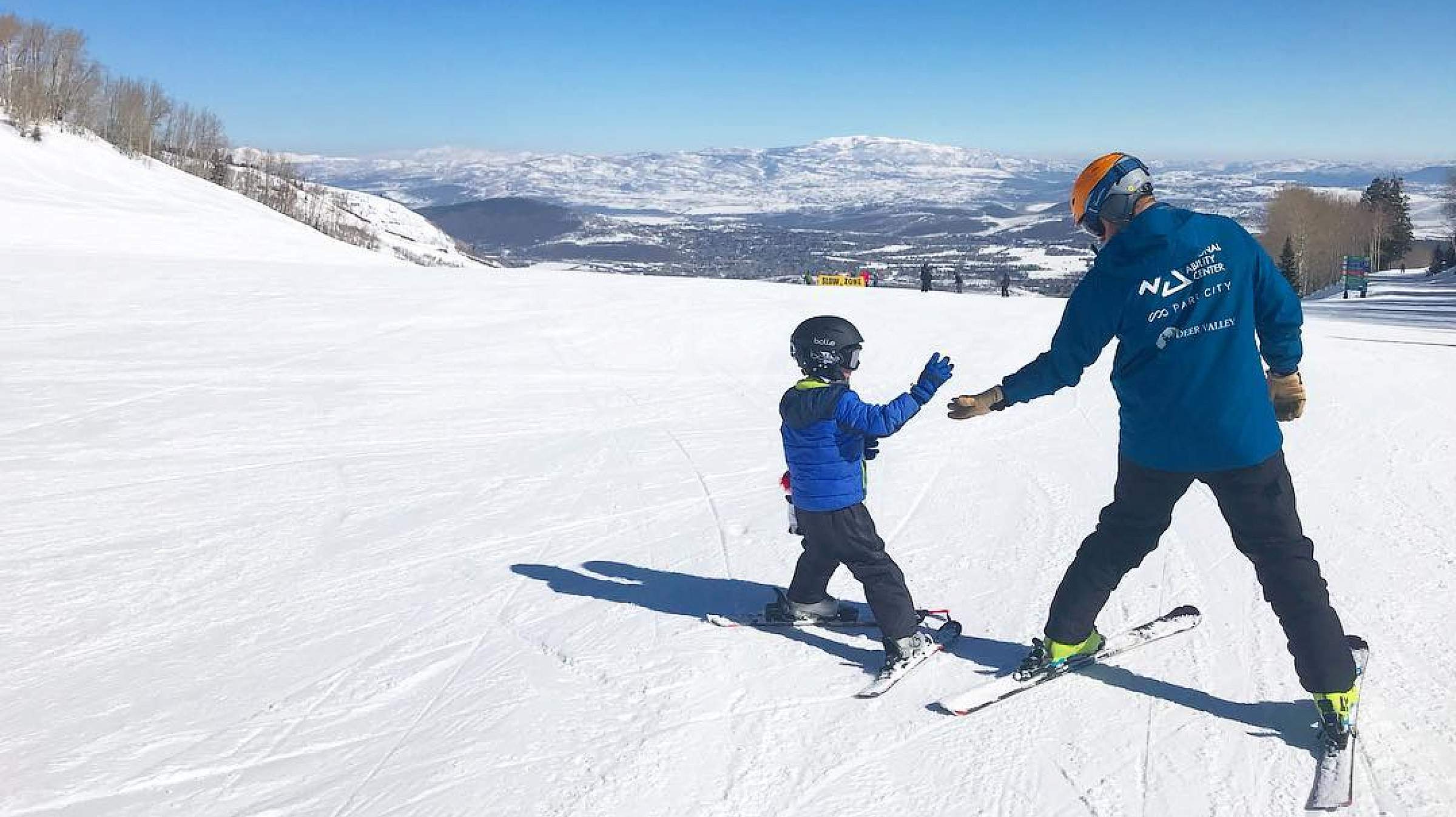 Adam Parker Skiing