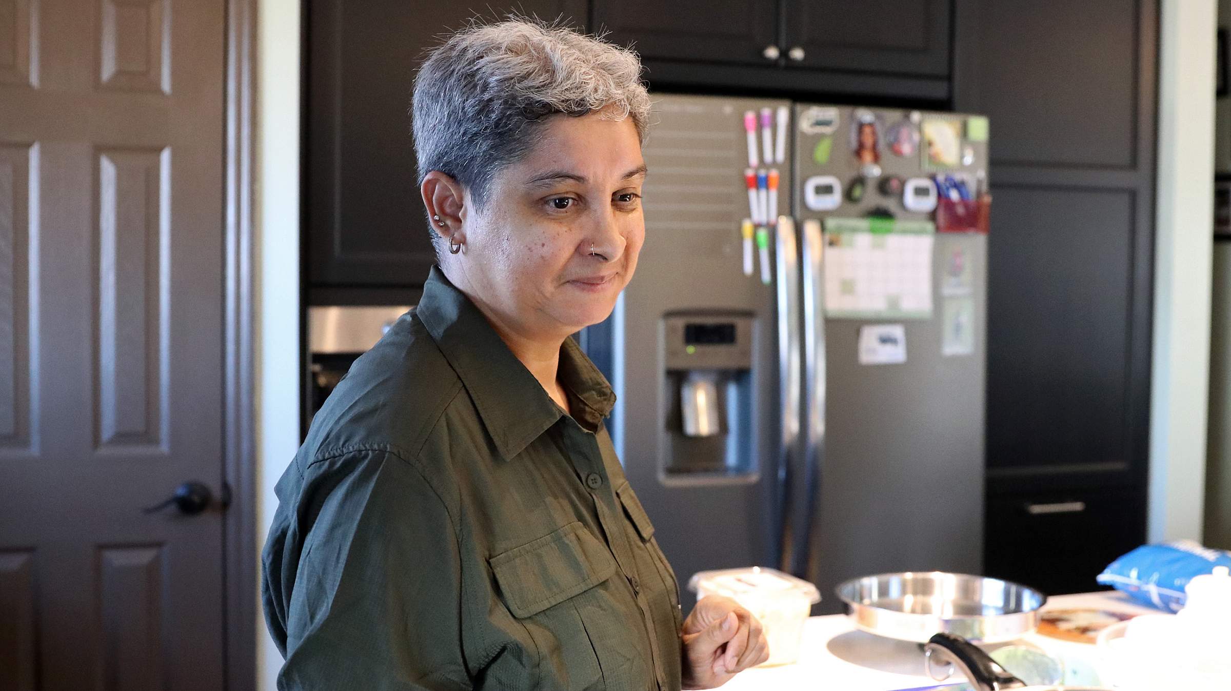 Lidia Barrus cooking